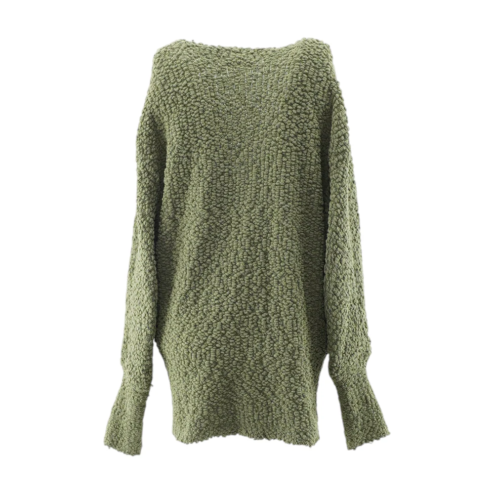 Green Cardigan Sweater - Image 2