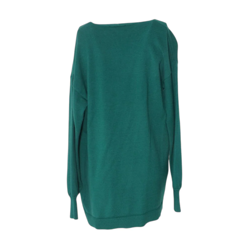 Green Cardigan Sweater - Image 2