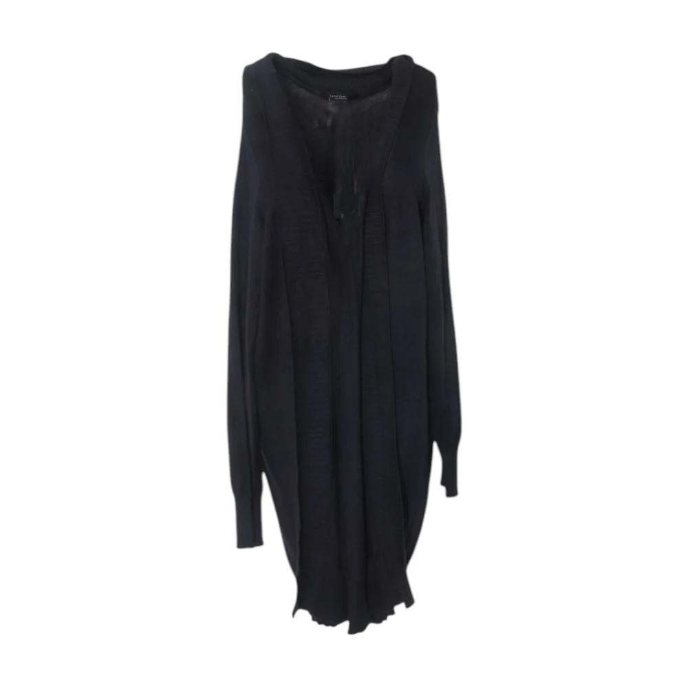 Black Cardigan Sweater