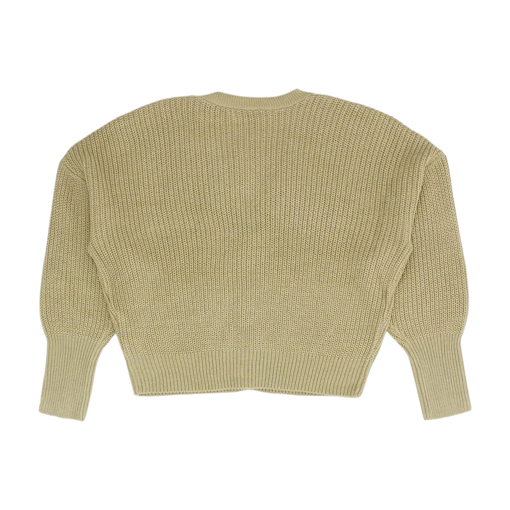 Tan Cardigan Sweater - Image 2
