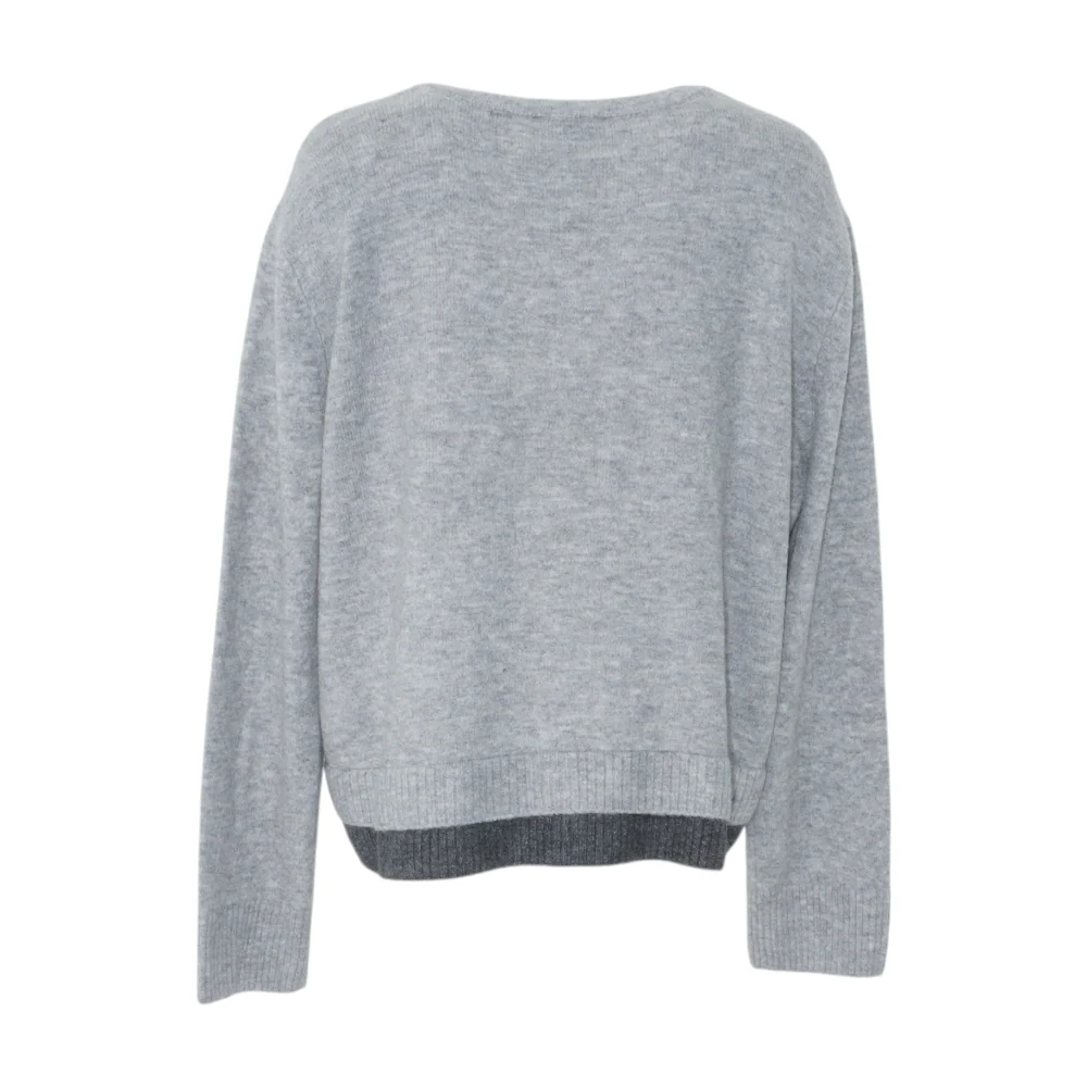 Gray Cardigan Sweater - Image 2