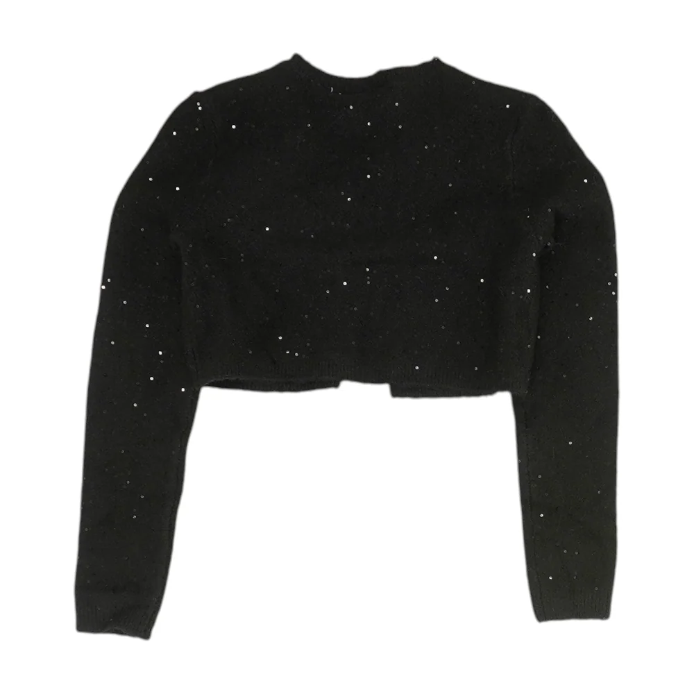Black Cardigan Sweater - Image 2