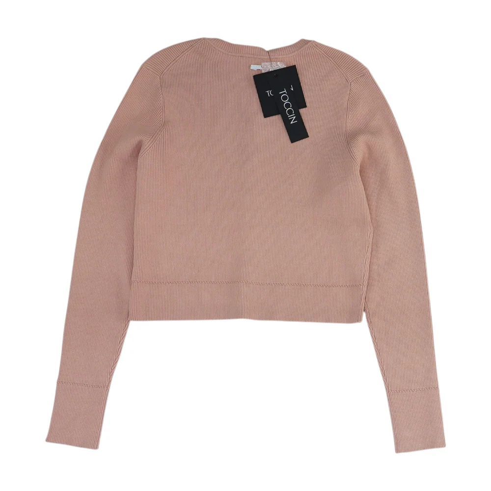 Pink Cardigan Sweater - Image 2