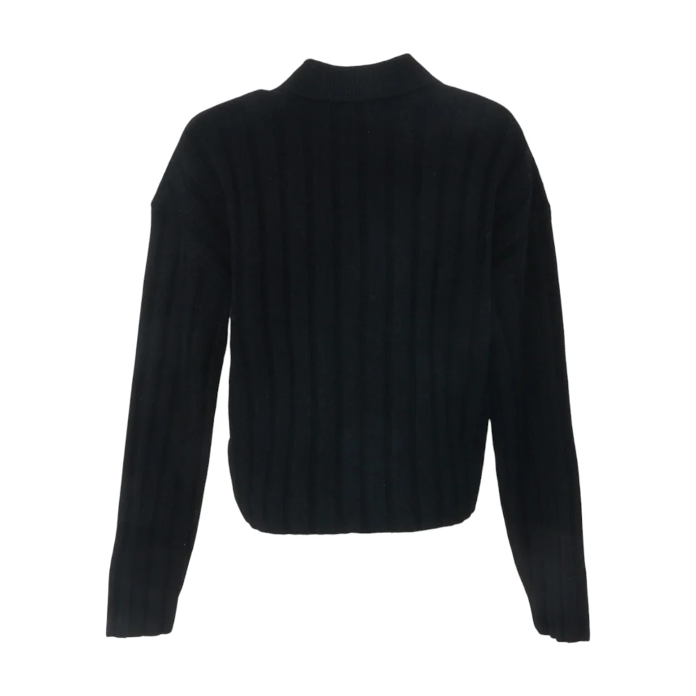 Black Cardigan Sweater - Image 2