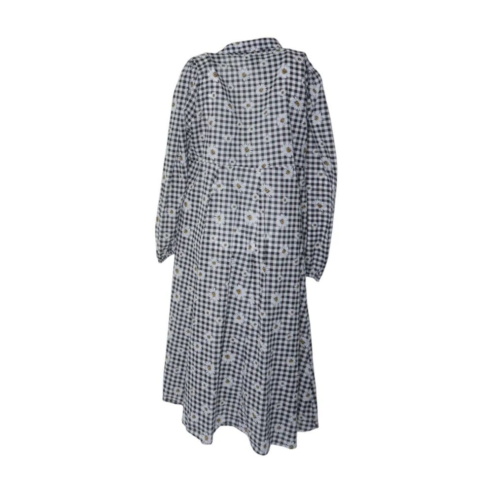 Black Check Cardigan - Image 2