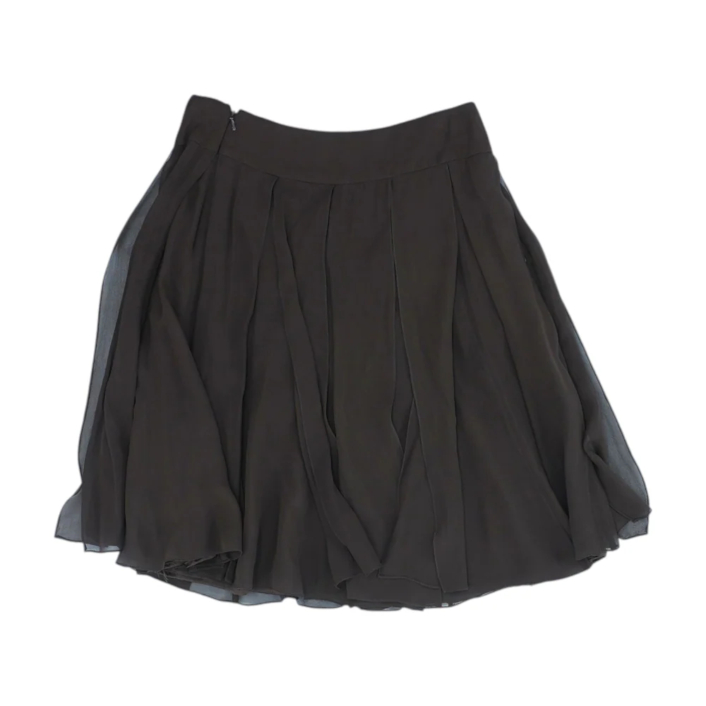 Brown Mini Skirt - Image 2