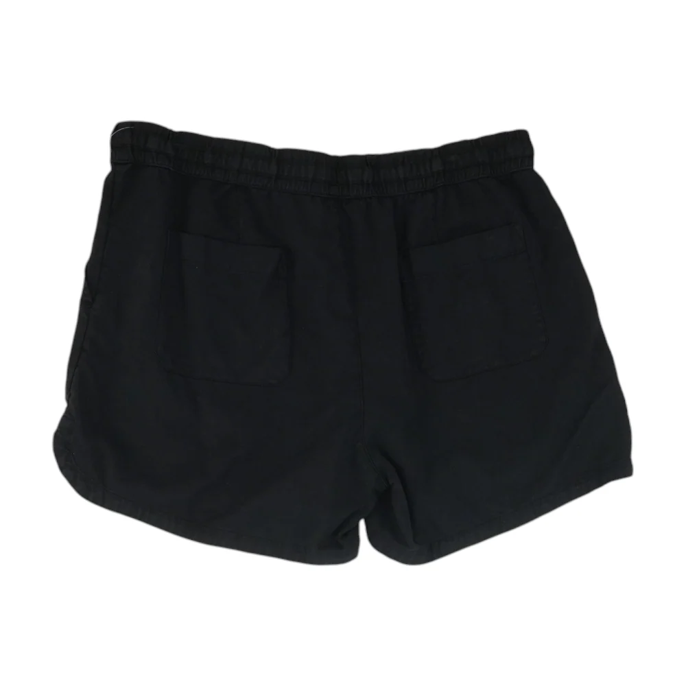 Black Solid Chino Shorts - Image 2