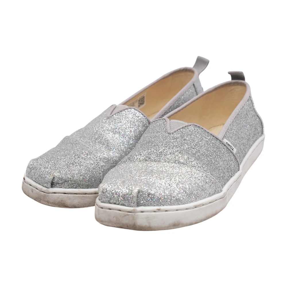 Silver Casual Shoes