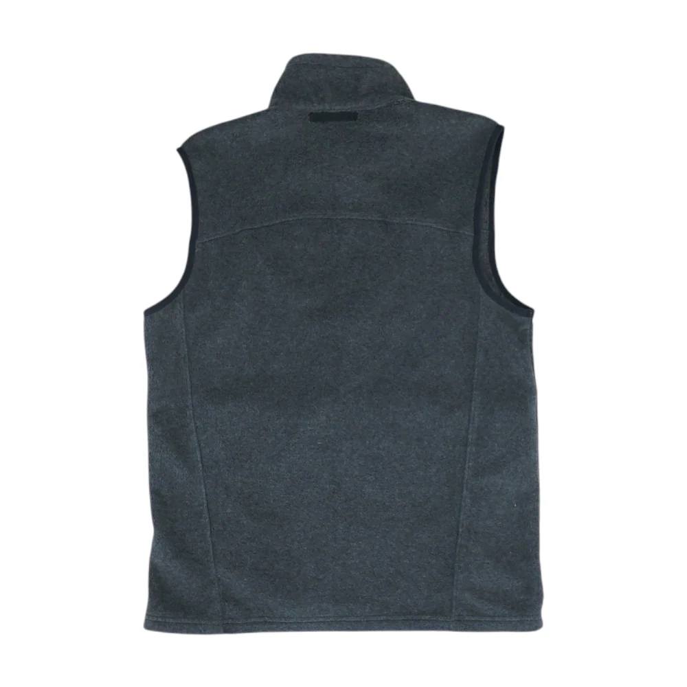 Gray Solid Casual Vest - Image 2