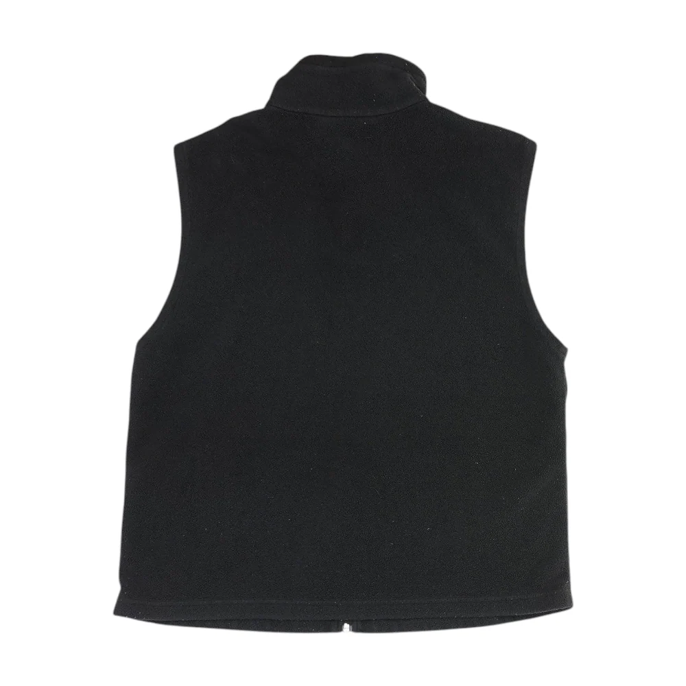 Vintage Gray Solid Casual Vest - Image 2