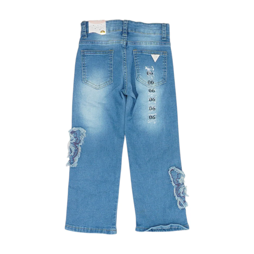 Blue Solid Jeans - Image 2