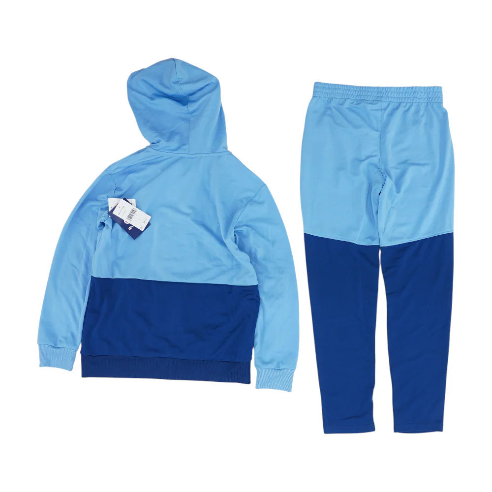 Blue Color Block Long Sleeve Set - Image 2