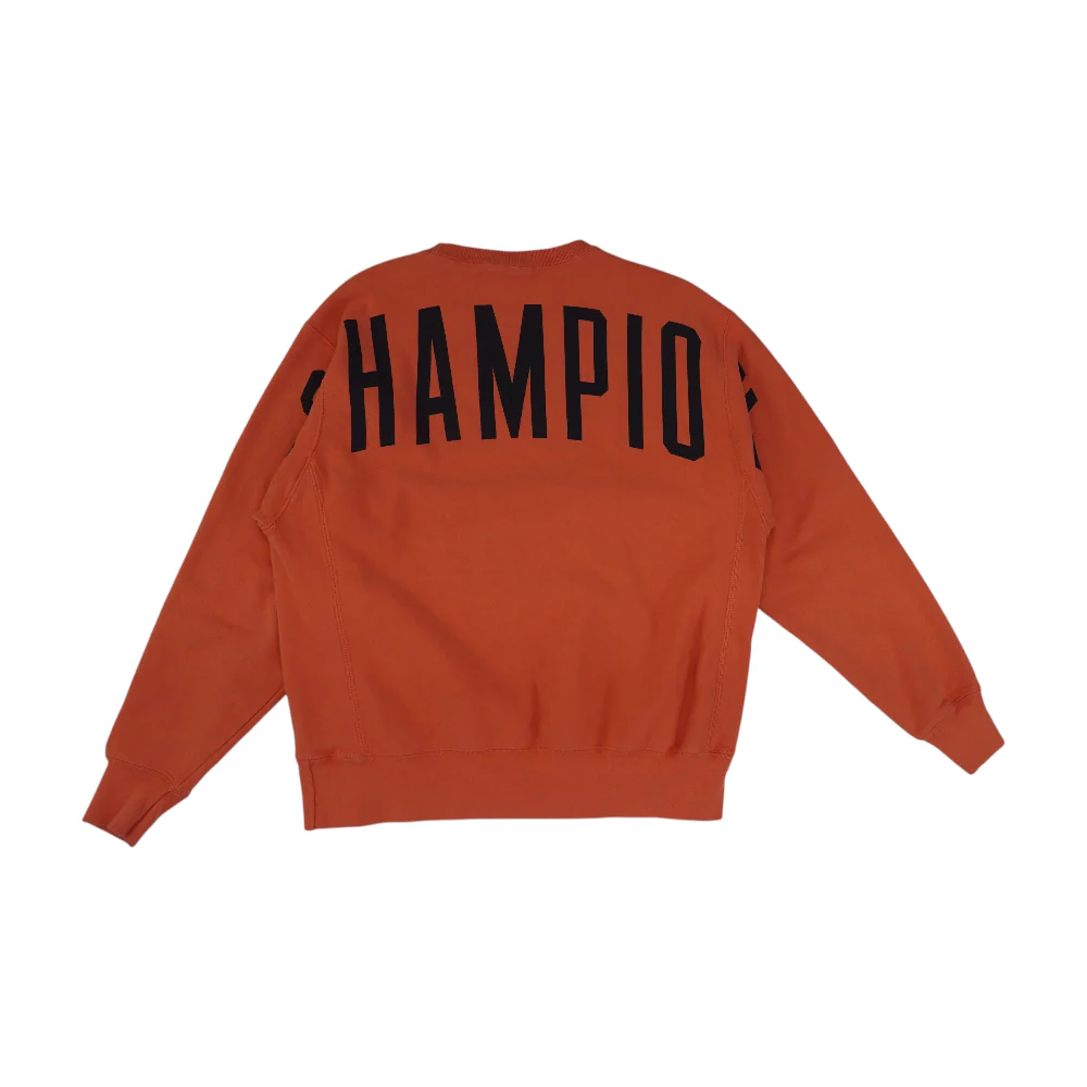 Coral Solid Sweatshirt Pullover - Image 2