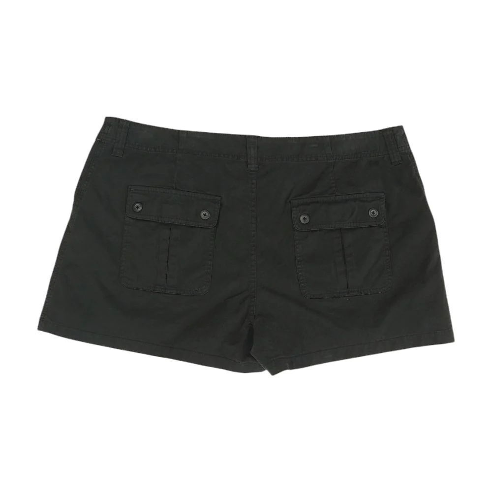 Charcoal Solid Chino Shorts - Image 2