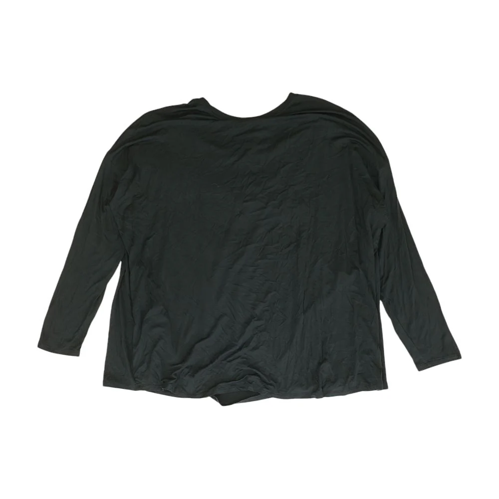 Charcoal Solid Crewneck T-Shirt - Image 2