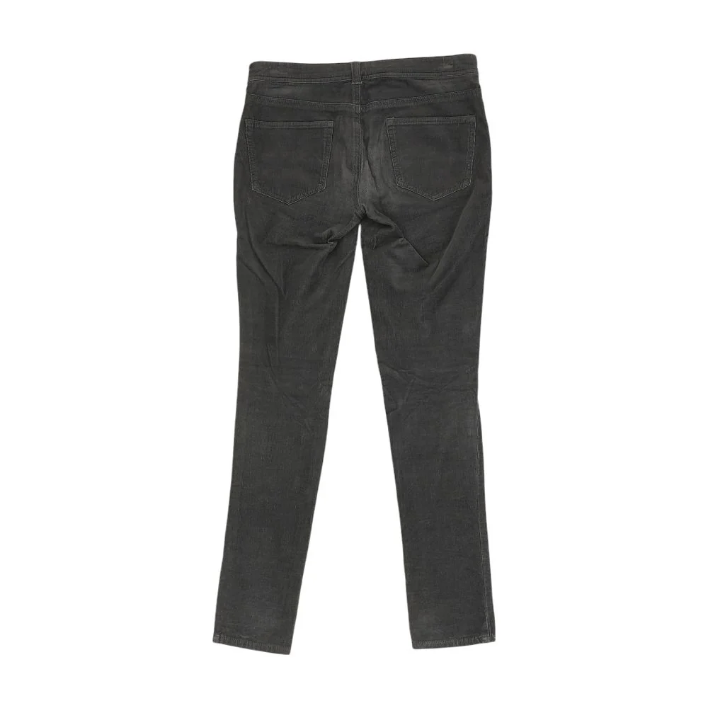 Charcoal Solid Five Pocket Pants - Image 2
