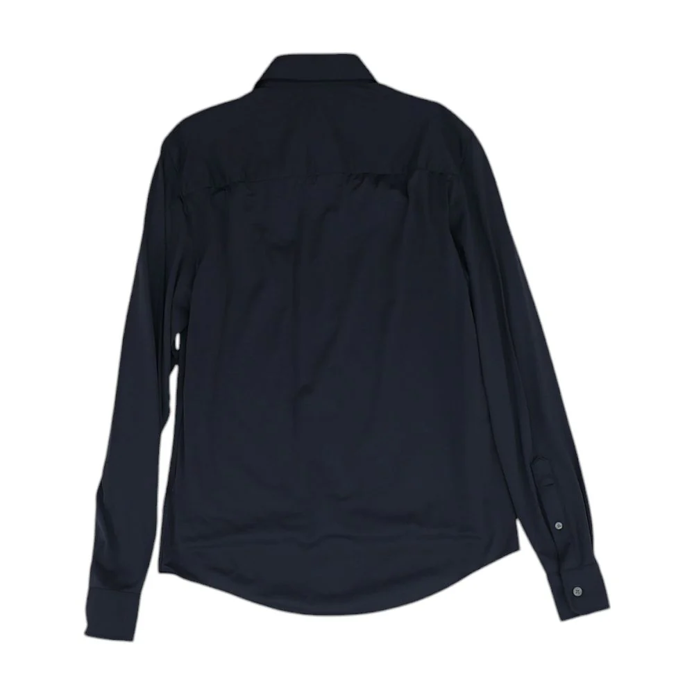 Charcoal Solid Long Sleeve Button Down - Image 2
