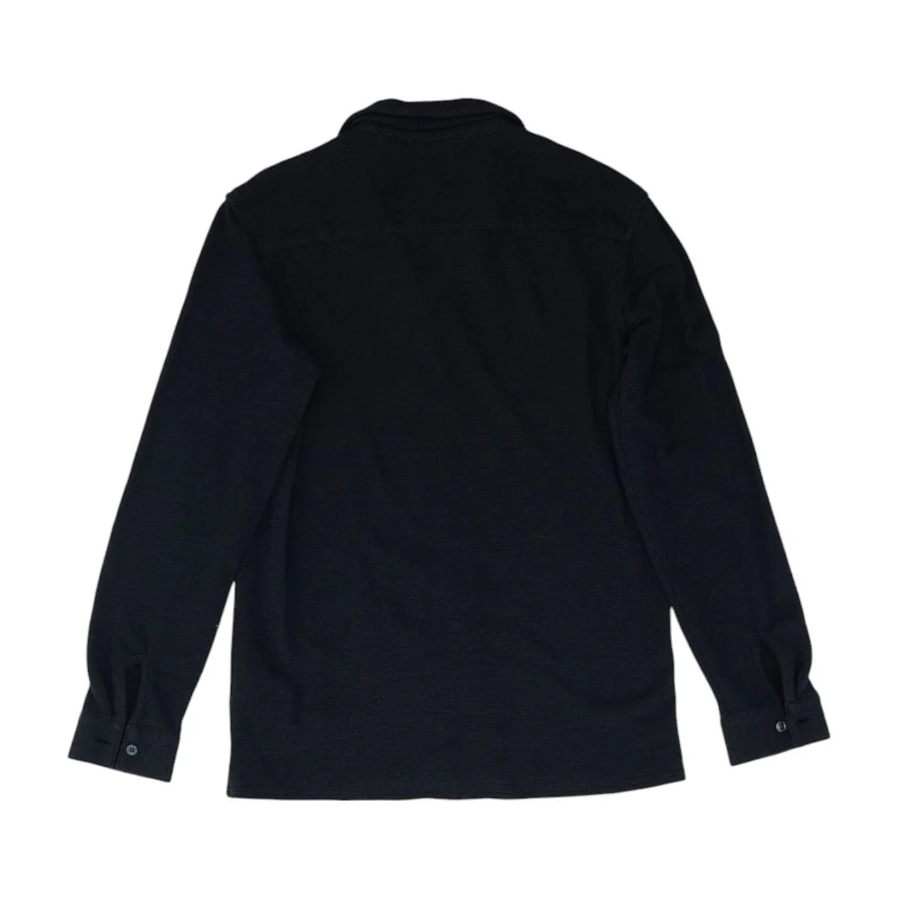 Charcoal Solid Long Sleeve Button Down - Image 2