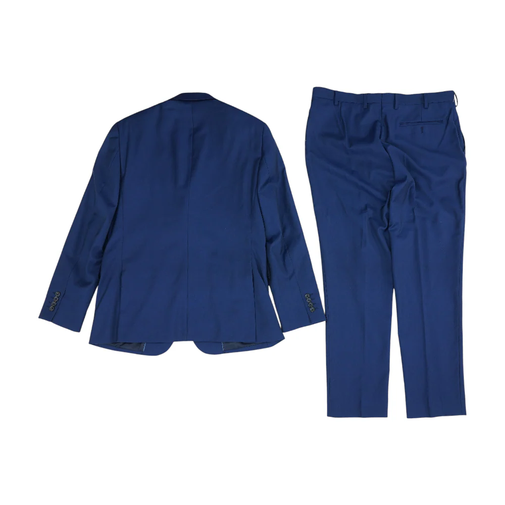 Blue Solid Suit - Image 2
