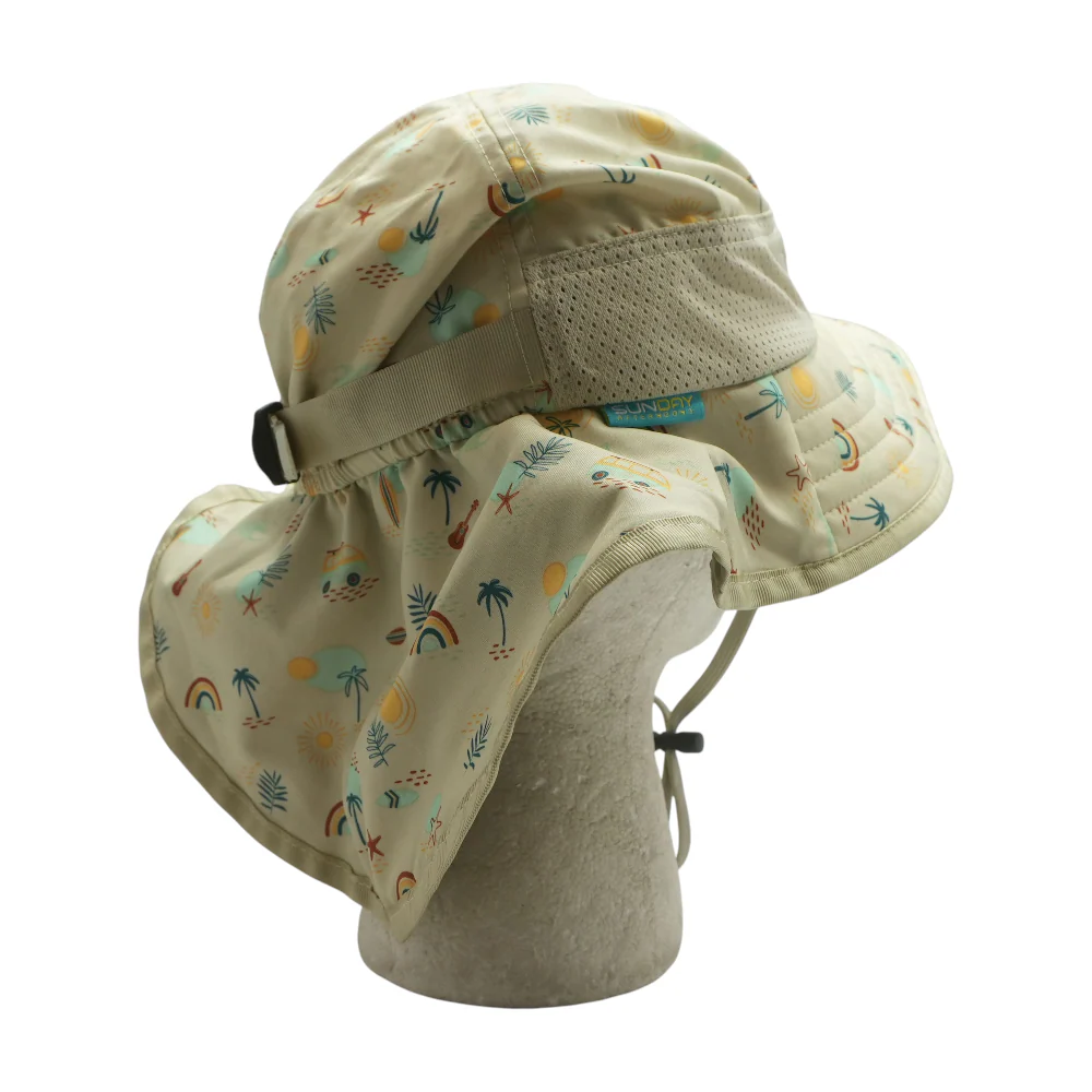 Beige Beach Hat - Image 2