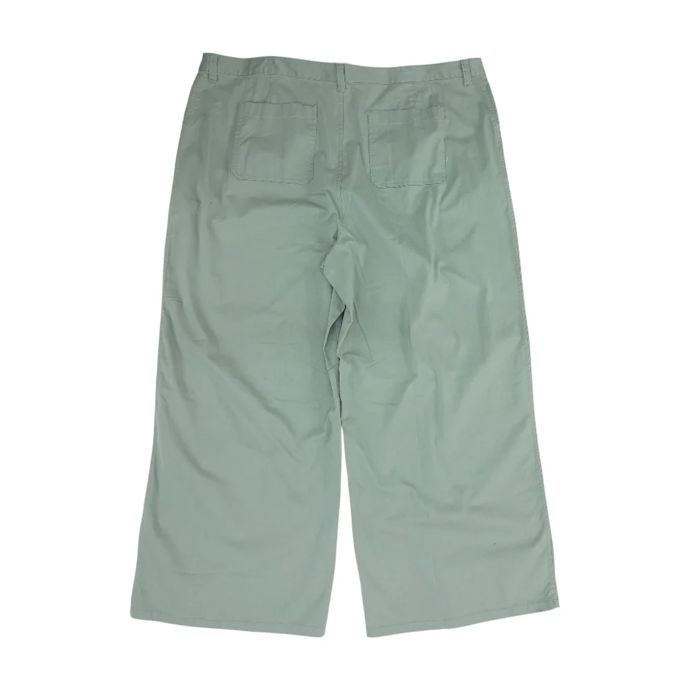 Green Plus Wide Leg Pants - Image 2