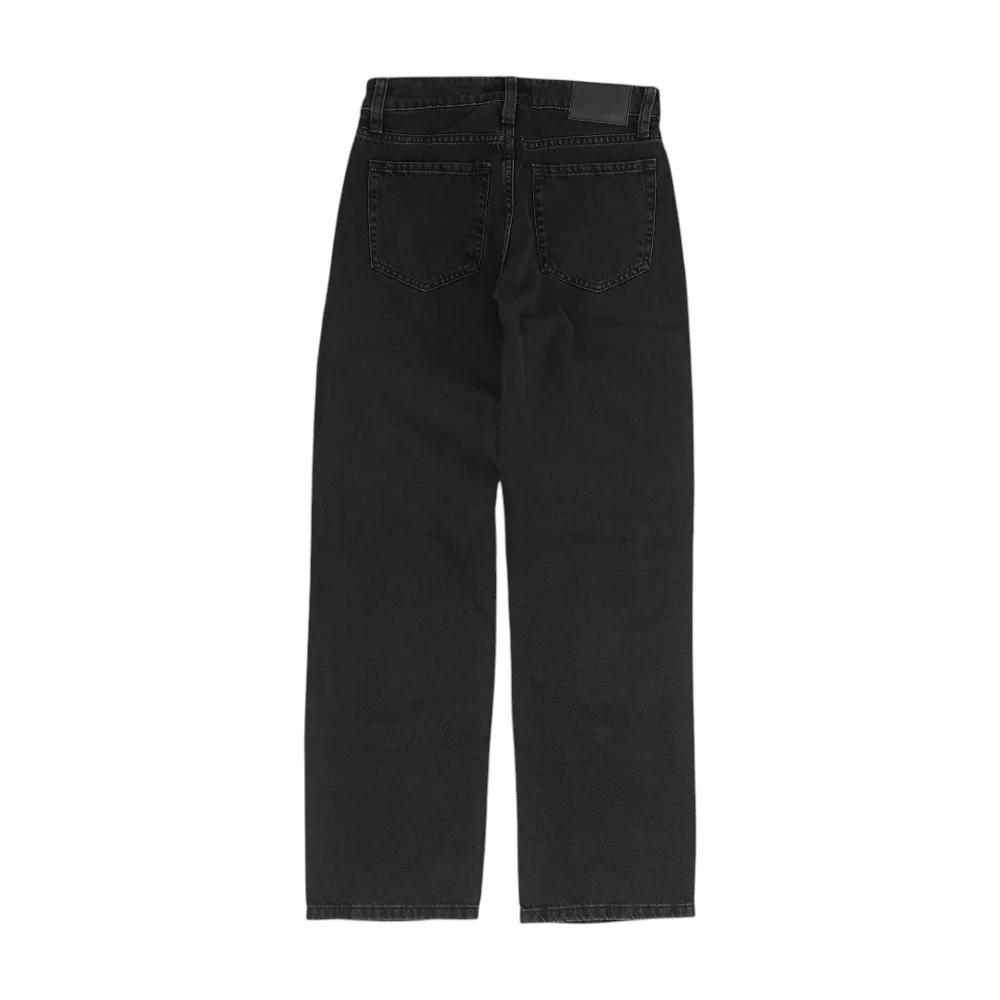 Black Short Loose Jeans - Image 2