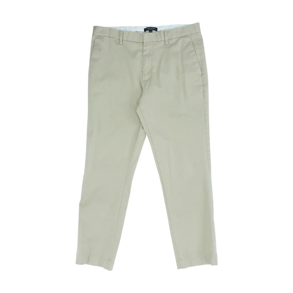 Khaki Straight Pants