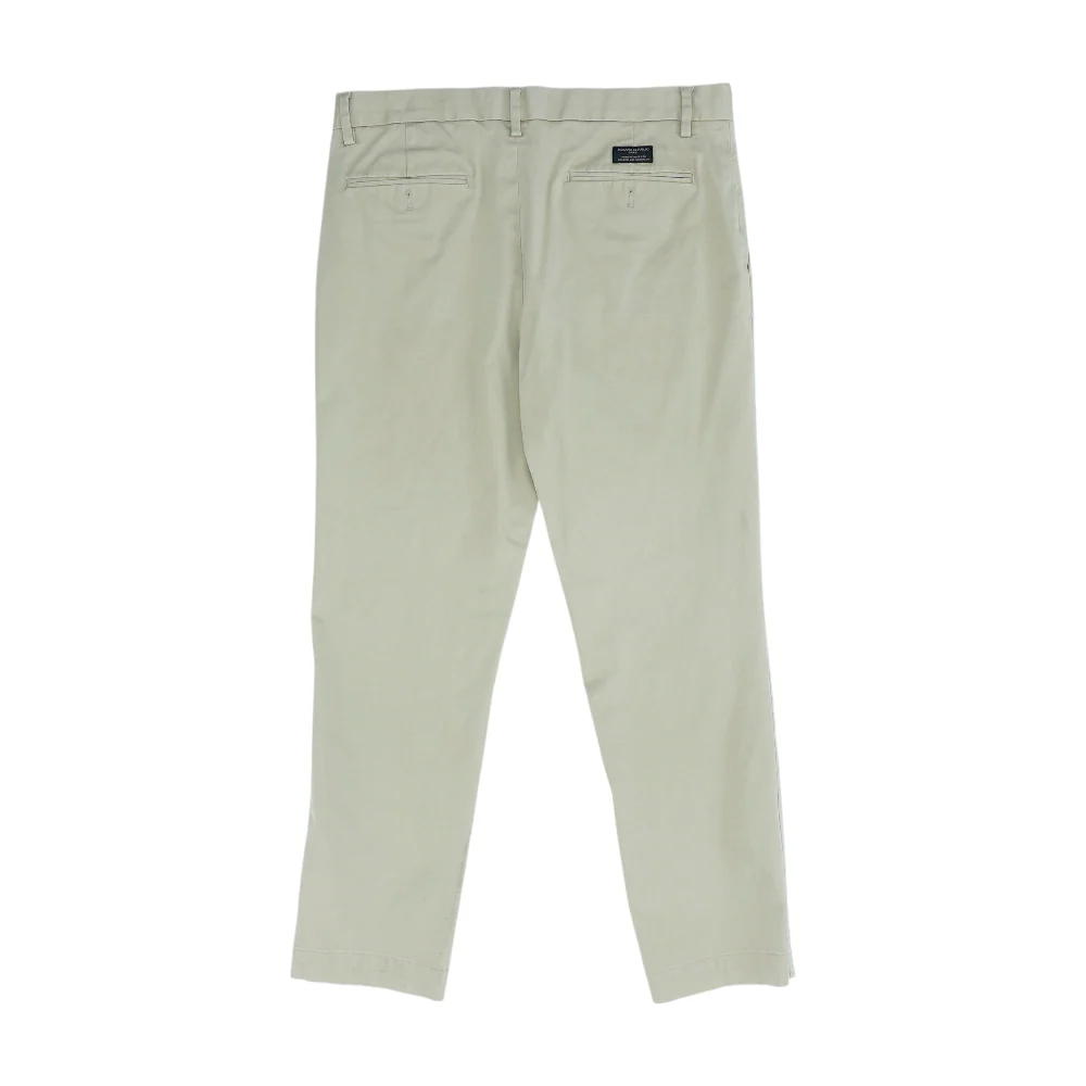 Khaki Straight Pants - Image 2