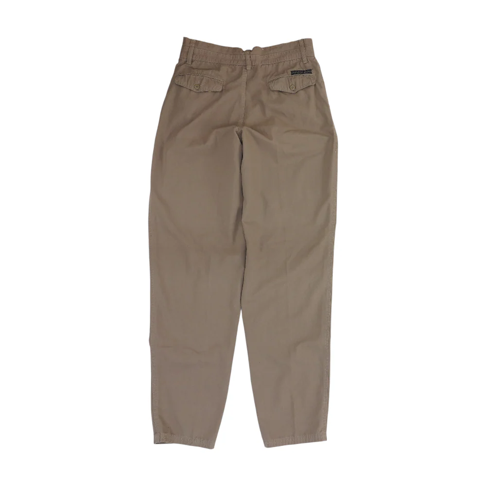 Vintage Brown Classic Pants - Image 2