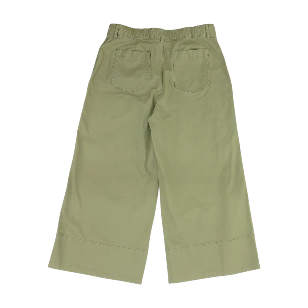 Green Wide Leg Pants - Image 2