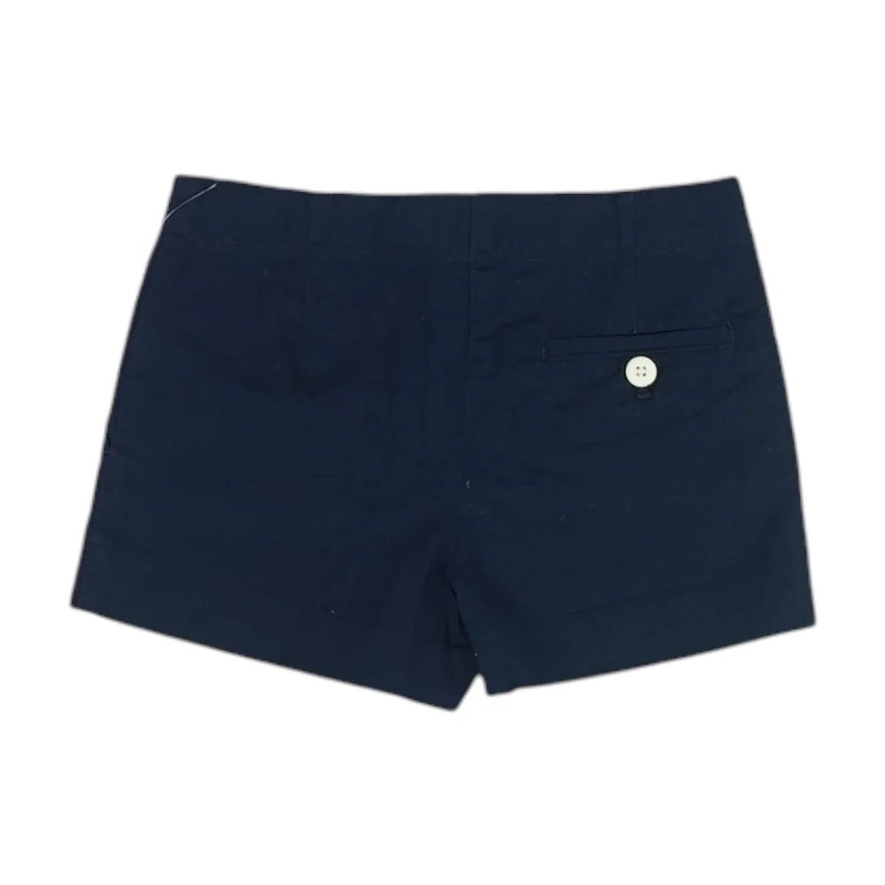 Navy Solid Chino Shorts - Image 2