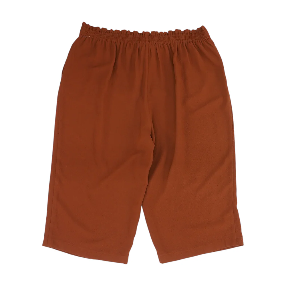 Rust Plus Wide Leg Pants - Image 2