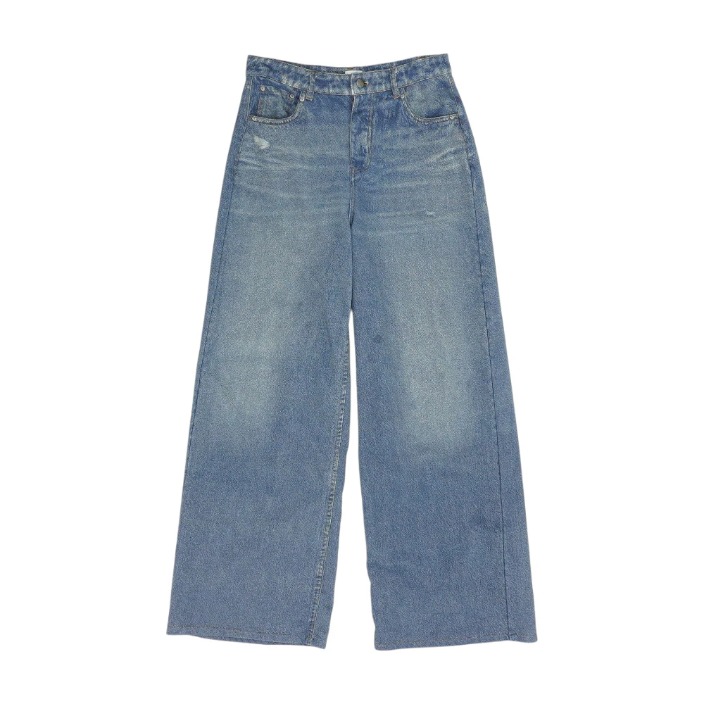 Blue Wide Leg Pants
