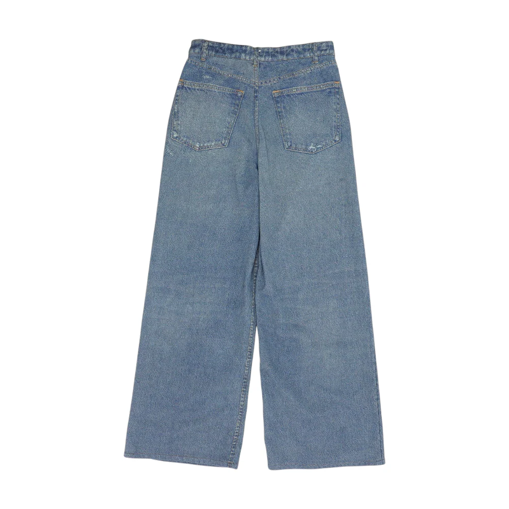 Blue Wide Leg Pants - Image 2