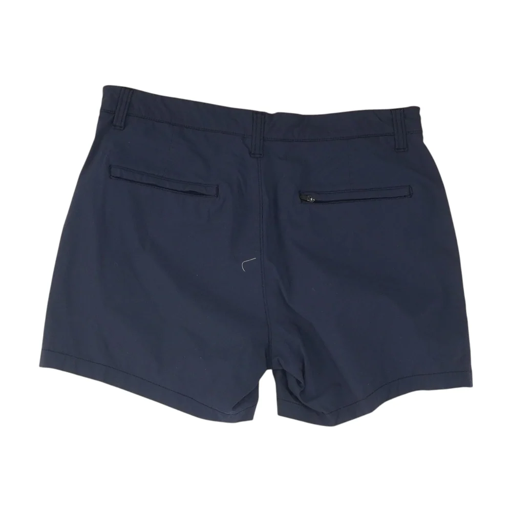 Navy Solid Chino Shorts - Image 2