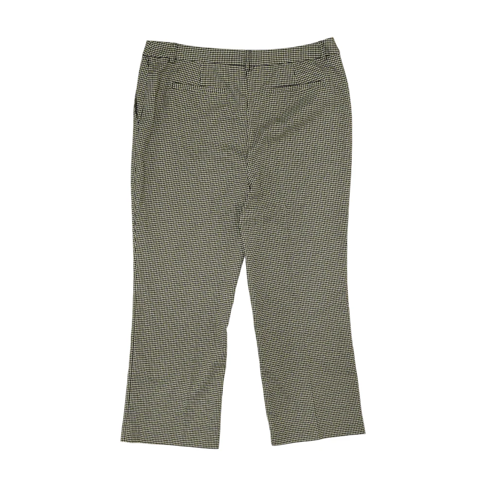 Brown Houndstooth Regular Pants - Image 2