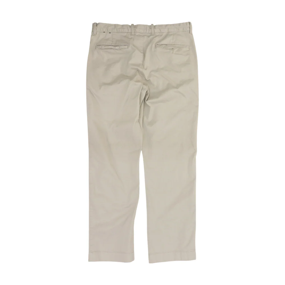 Khaki Straight Pants - Image 2