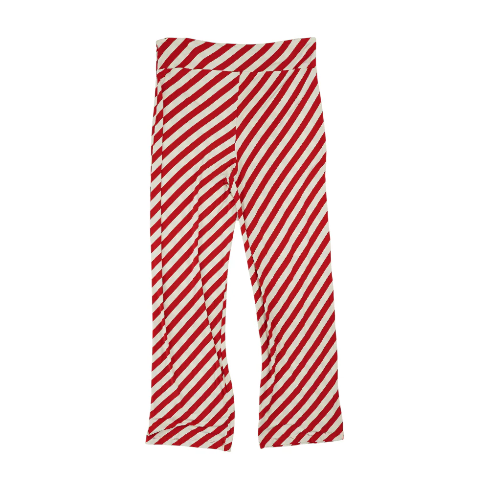 Red Striped Regular Pants - Image 2