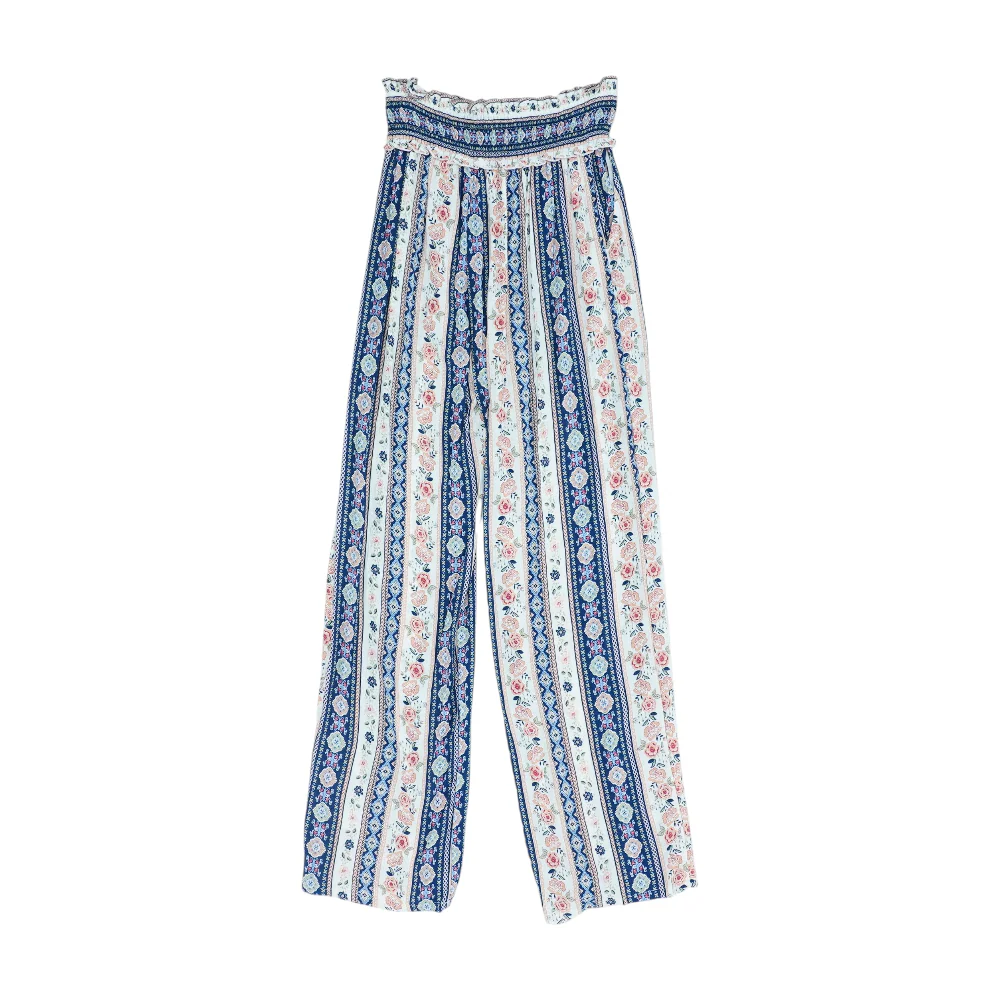 Multi Floral Regular Pants - Image 2