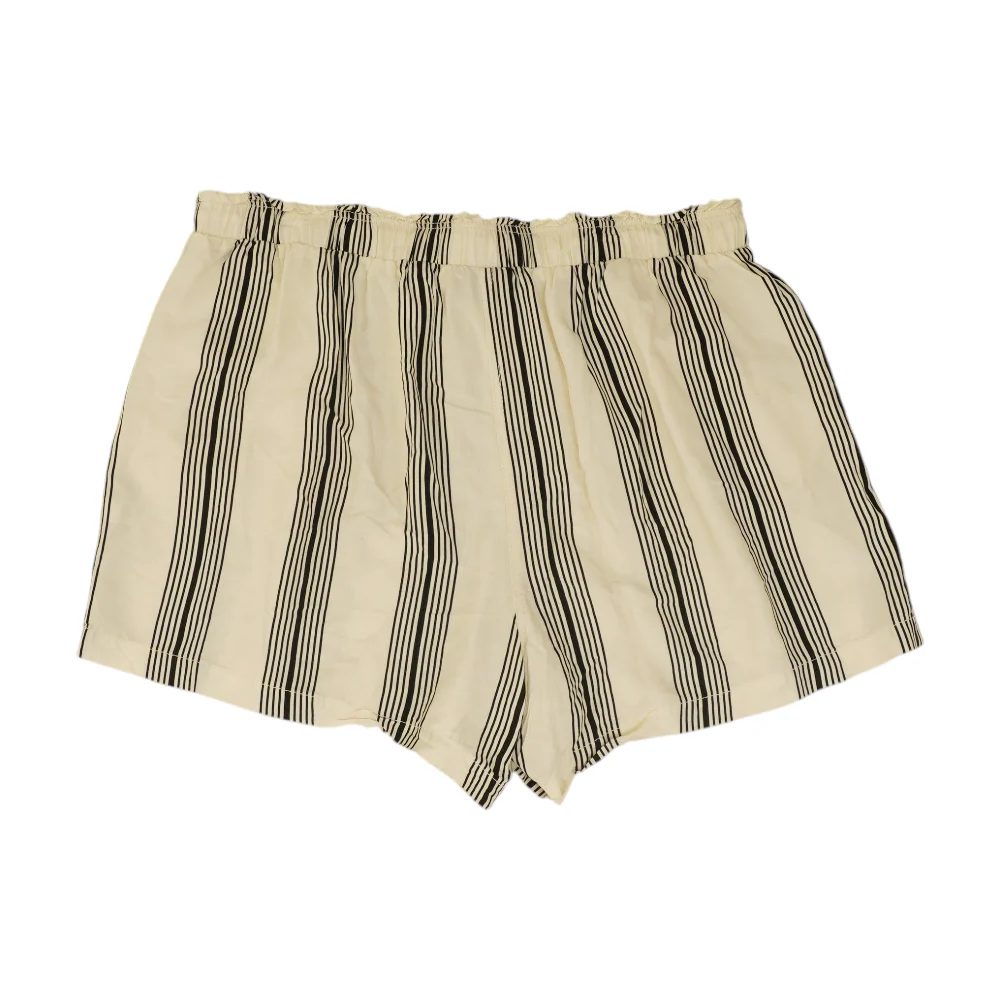 Ivory Striped Chino Shorts - Image 2