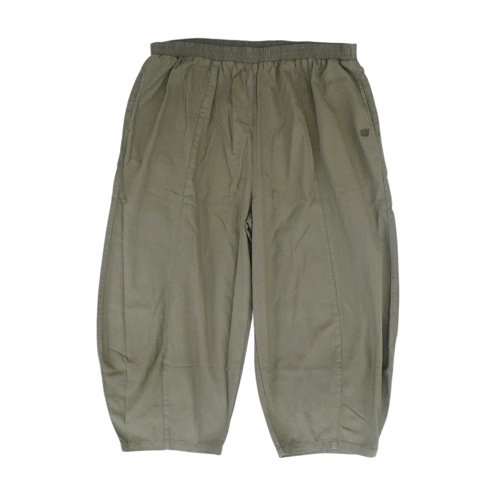 Green Relaxed Pants