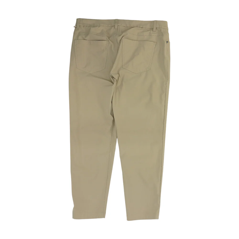 Khaki Straight Pants - Image 2