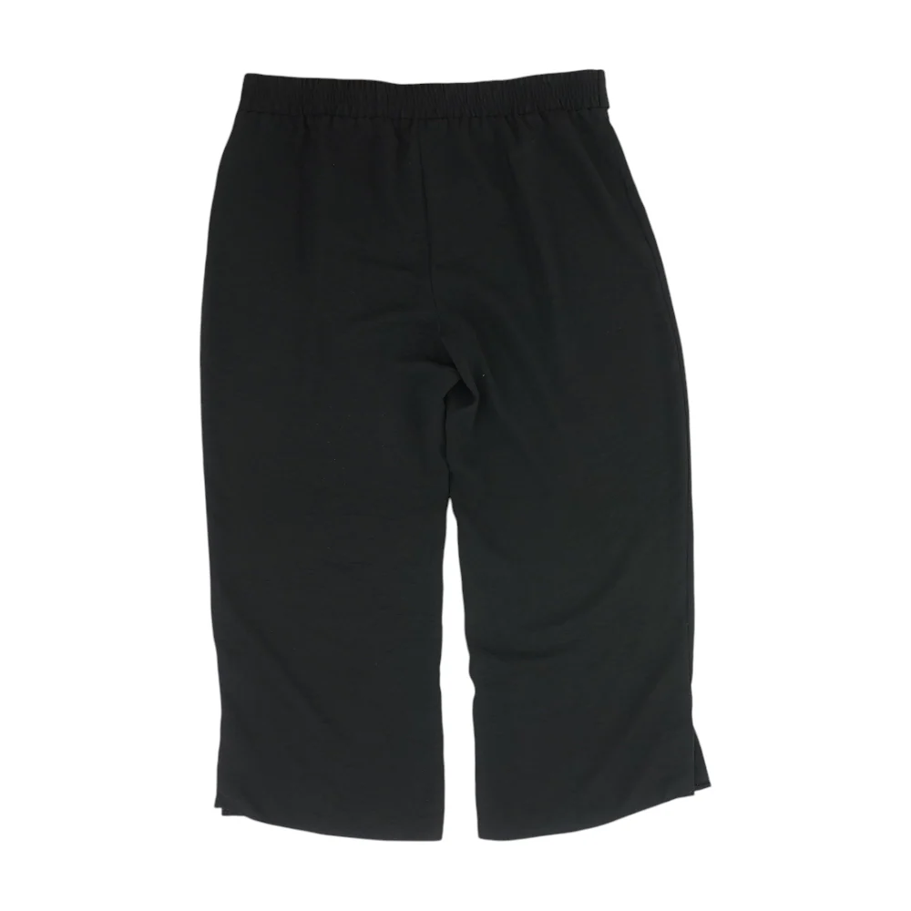 Black Petite Wide Leg Pants - Image 2