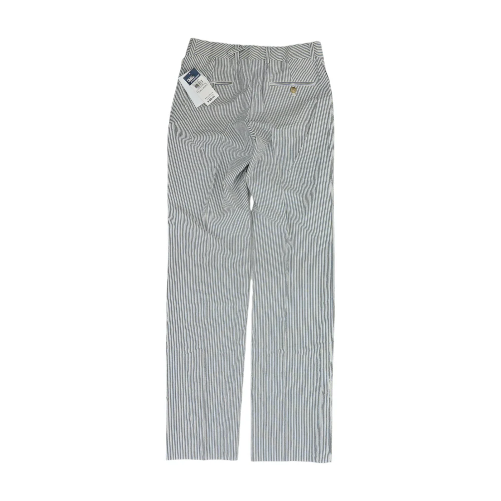 White Striped Chino Pants - Image 2