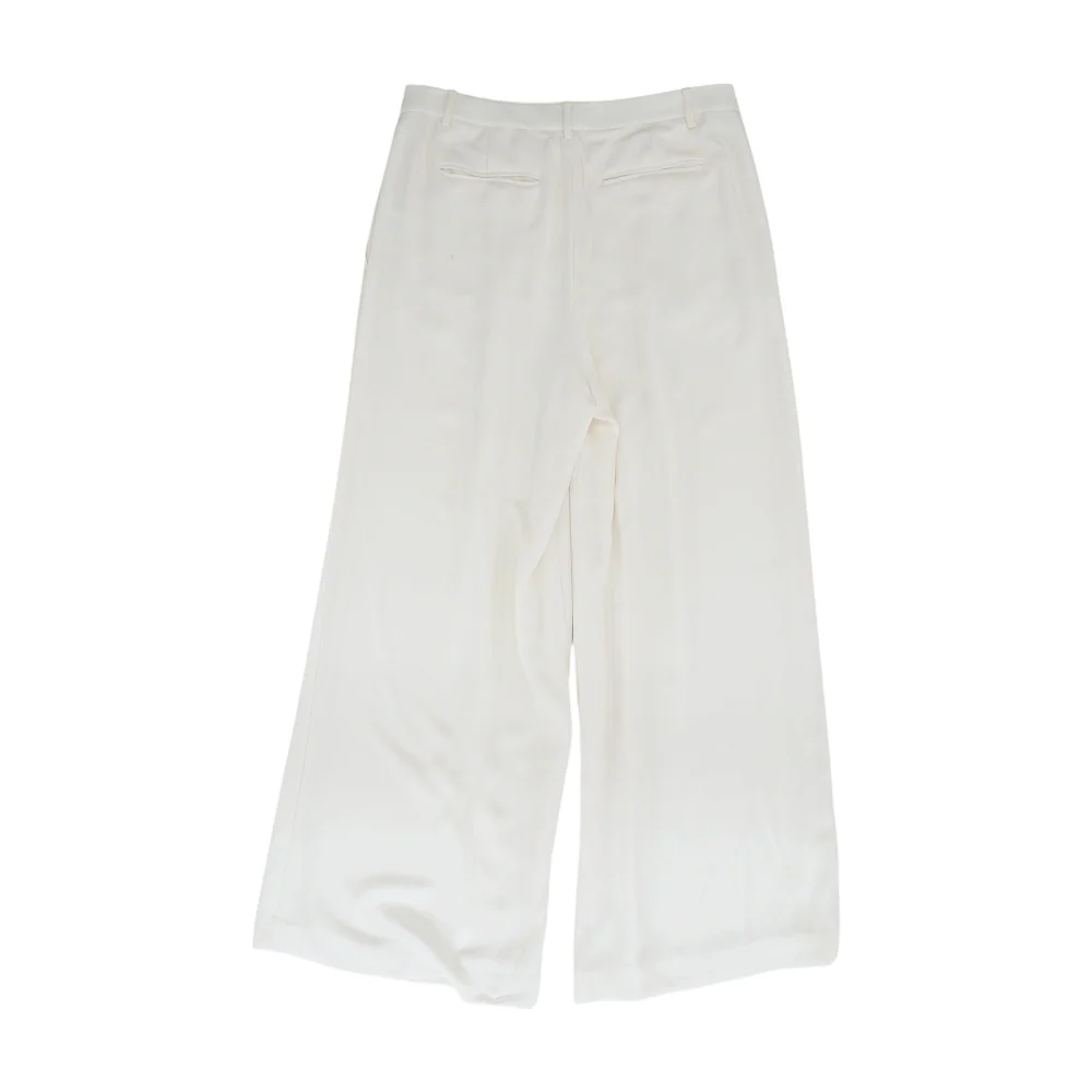 Cream Wide Leg Pants - Image 2