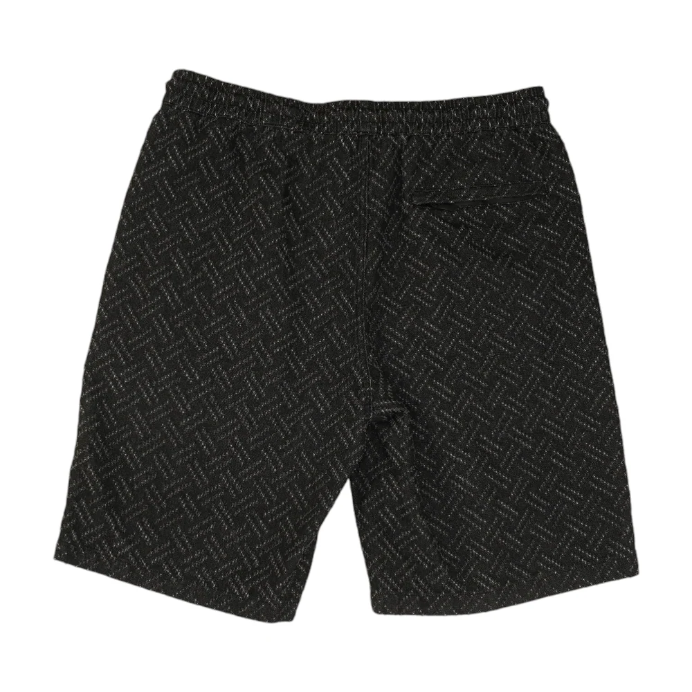 Charcoal Print Active Shorts - Image 2