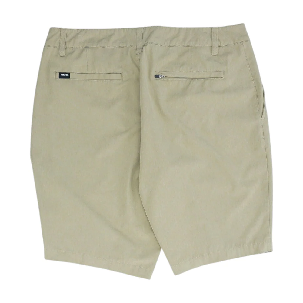 Khaki Active Shorts - Image 2