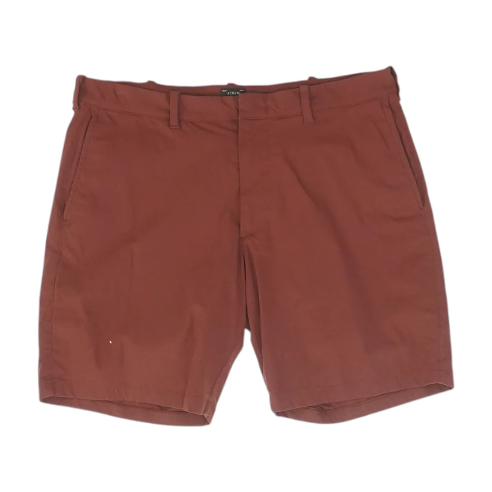 Burgundy Chino Shorts