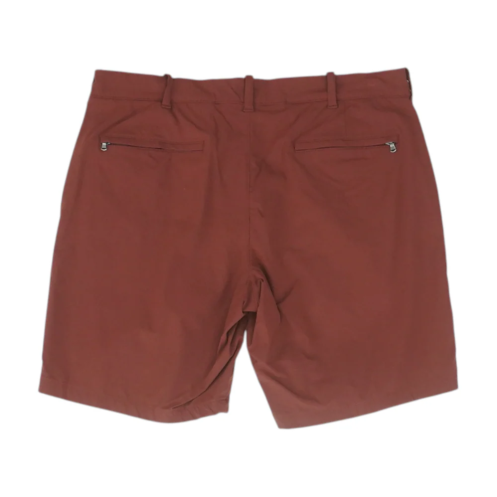 Burgundy Chino Shorts - Image 2