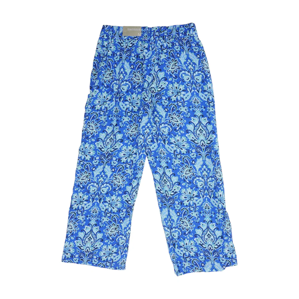 Blue Abstract Pants - Image 2